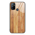Custodia protettiva in vetro con venature del legno, For OnePlus Nord 2 5G, For OnePlus Nord N10 5G, For OnePlus Nord N100, For OnePlus 10 Pro