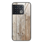 Custodia protettiva in vetro con venature del legno, For OnePlus Nord 2 5G, For OnePlus Nord N10 5G, For OnePlus Nord N100, For OnePlus 10 Pro