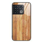 Custodia protettiva in vetro con venature del legno, For OnePlus Nord 2 5G, For OnePlus Nord N10 5G, For OnePlus Nord N100, For OnePlus 10 Pro