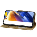 Custodia per telefono in pelle goffrata con gatto Sakura Cartoon, For Xiaomi Poco F4 GT, For Xiaomi Poco M3 / Redmi 9T Global, For Xiaomi Poco X3 / X3 NFC, For Xiaomi Redmi K40 / K40 Pro