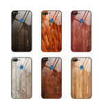Custodia protettiva in vetro con venature del legno, For Honor 9 Lite, For Honor 9X, For Honor 10, For Honor 20 Pro