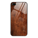 Custodia protettiva in vetro con venature del legno, For Honor 9 Lite, For Honor 9X, For Honor 10, For Honor 20 Pro