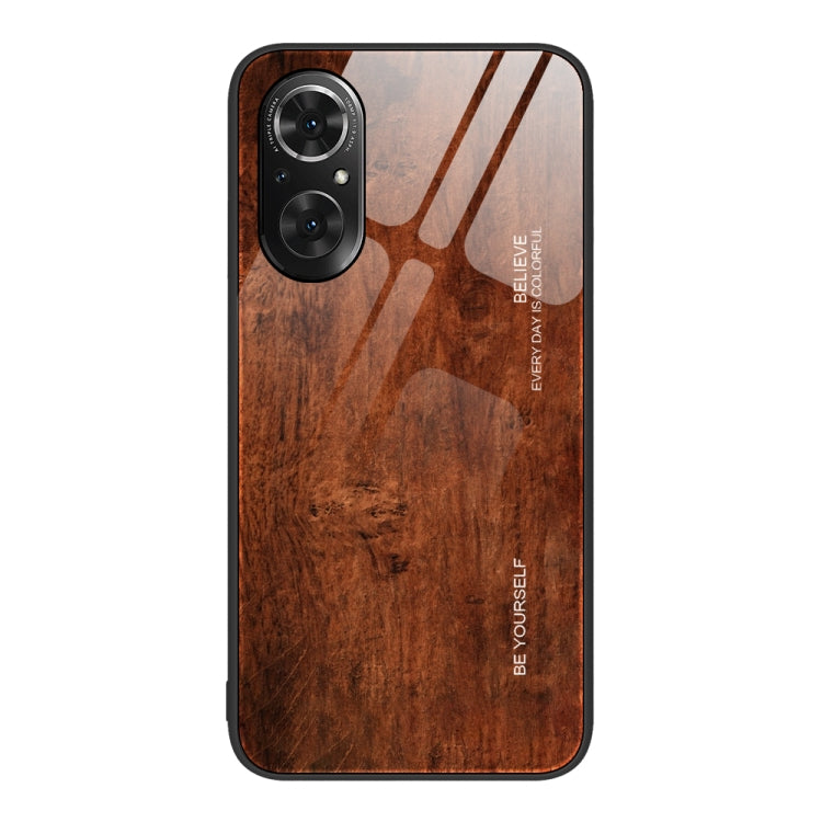 Custodia protettiva in vetro con venature del legno, For Honor 50 SE, For Honor 50, For Honor Play 3e