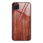 Custodia protettiva per telefono in vetro con venature del legno, For Samsung Galaxy A12 5G, For Samsung Galaxy A52, For Samsung Galaxy A53, For Samsung Galaxy M32