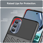 Custodia protettiva morbida per telefono Thunderbolt antiurto in TPU, For Motorola Moto G62 5G