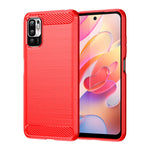 Custodia per telefono TPU in fibra di carbonio con trama spazzolata, For Xiaomi Poco M3 Pro 5G, For Xiaomi Poco X3 GT, For Xiaomi Poco X4 NFC 5G, For Xiaomi Poco M4 Pro 5G, For Xiaomi Poco F4, For Xiaomi Poco X4 Pro 5G, For Xiaomi Poco M4 Pro