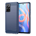 Custodia per telefono TPU in fibra di carbonio con trama spazzolata, For Xiaomi Poco M3 Pro 5G, For Xiaomi Poco X3 GT, For Xiaomi Poco X4 NFC 5G, For Xiaomi Poco M4 Pro 5G, For Xiaomi Poco F4, For Xiaomi Poco X4 Pro 5G, For Xiaomi Poco M4 Pro