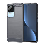 Custodia per telefono TPU in fibra di carbonio con trama spazzolata, For Xiaomi Poco M3 Pro 5G, For Xiaomi Poco X3 GT, For Xiaomi Poco X4 NFC 5G, For Xiaomi Poco M4 Pro 5G, For Xiaomi Poco F4, For Xiaomi Poco X4 Pro 5G, For Xiaomi Poco M4 Pro