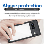Custodia per telefono in acrilico + TPU serie colorata, For Google Pixel 7 5G, For Google Pixel 7 Pro 5G
