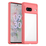 Custodia per telefono in acrilico + TPU serie colorata, For Google Pixel 7 5G, For Google Pixel 7 Pro 5G