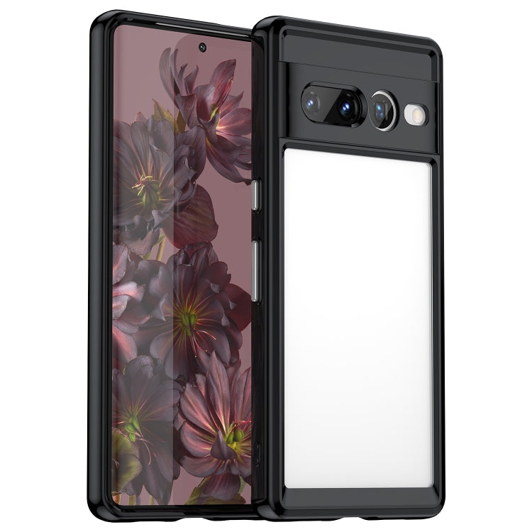 Custodia per telefono in acrilico + TPU serie colorata, For Google Pixel 7 5G, For Google Pixel 7 Pro 5G
