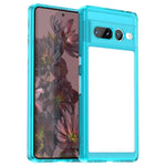 Custodia per telefono in acrilico + TPU serie colorata, For Google Pixel 7 5G, For Google Pixel 7 Pro 5G