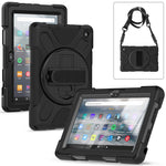 Custodia per tablet per tutto il corpo in silicone morbido per PC rigido, For Amazon Kindle Fire 7 2022