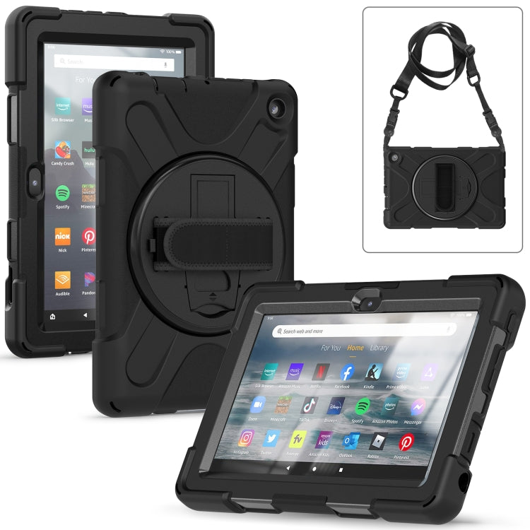 Custodia per tablet per tutto il corpo in silicone morbido per PC rigido, For Amazon Kindle Fire 7 2022