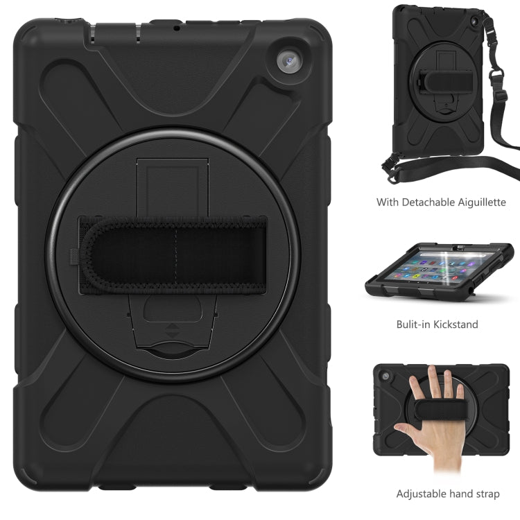Custodia per tablet per tutto il corpo in silicone morbido per PC rigido, For Amazon Kindle Fire 7 2022