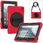 Custodia per tablet per tutto il corpo in silicone morbido per PC rigido, For Amazon Kindle Fire 7 2022