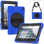 Custodia per tablet per tutto il corpo in silicone morbido per PC rigido, For Amazon Kindle Fire 7 2022
