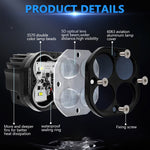 Faretto bicolore continuo da 3 pollici per auto 20W / 2000LM / DC9-30V, Two-color Spotlight