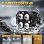 Faretto bicolore continuo da 3 pollici per auto 20W / 2000LM / DC9-30V, Two-color Spotlight