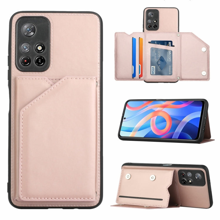 Skin Feel PU + TPU + Cover posteriore per PC Custodia antiurto, For Xiaomi Redmi Note 11 5G/Poco M4 Pro 5G, For Samsung Galaxy A13 4G
