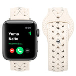Cinturino in tessuto per Apple Watch Series, 7 45mm / 6&SE&5&4 44mm / 3&2&1 42mm, 7 41mm / 6&SE&5&4 40mm / 3&2&1 38mm