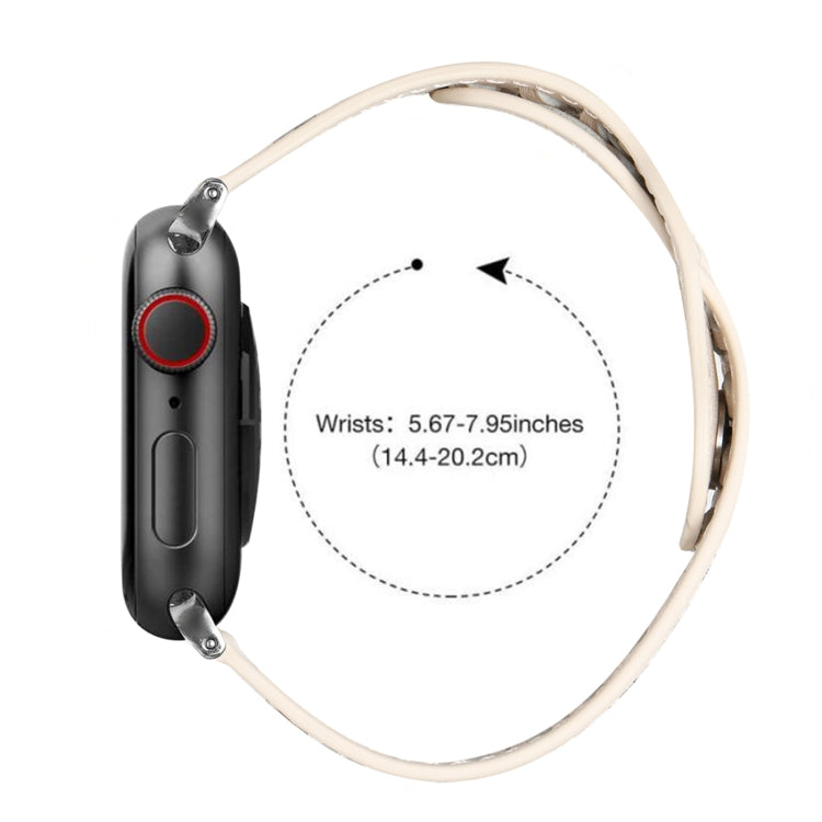 Cinturino in tessuto per Apple Watch Series, 7 45mm / 6&SE&5&4 44mm / 3&2&1 42mm, 7 41mm / 6&SE&5&4 40mm / 3&2&1 38mm