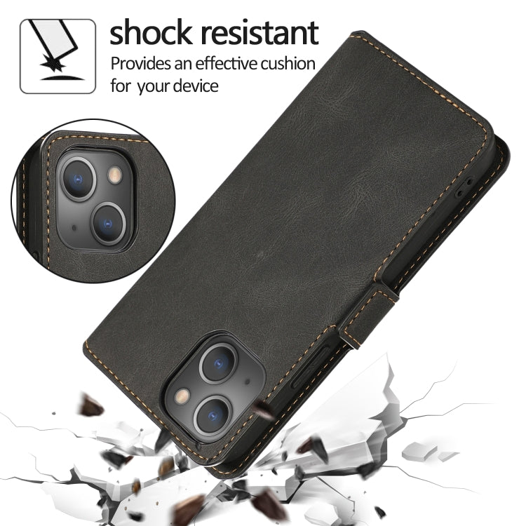 Custodia in pelle con chiusura magnetica retrò, For iPhone 14 Pro Max, For iPhone 14 Pro, For iPhone 14, For iPhone 14 Plus
