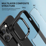 Custodia protettiva per telefono iPAKY antiurto per PC + TPU, For iPhone 14 Pro Max, For iPhone 14 Pro, For iPhone 14 Plus, For iPhone 14