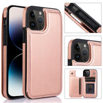 Custodia per telefono con doppia fibbia, For iPhone 14 Pro Max, For iPhone 14 Pro, For iPhone 14