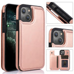 Custodia per telefono con doppia fibbia, For iPhone 14 Plus