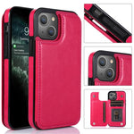 Custodia per telefono con doppia fibbia, For iPhone 14 Plus