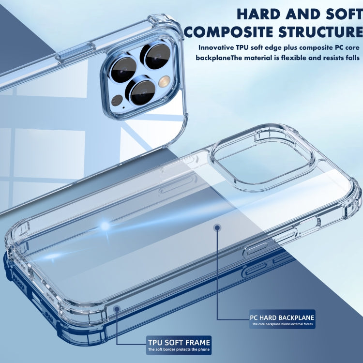 Custodia protettiva per telefono iPAKY antiurto per PC + TPU, For iPhone 14 Pro Max, For iPhone 14 Pro