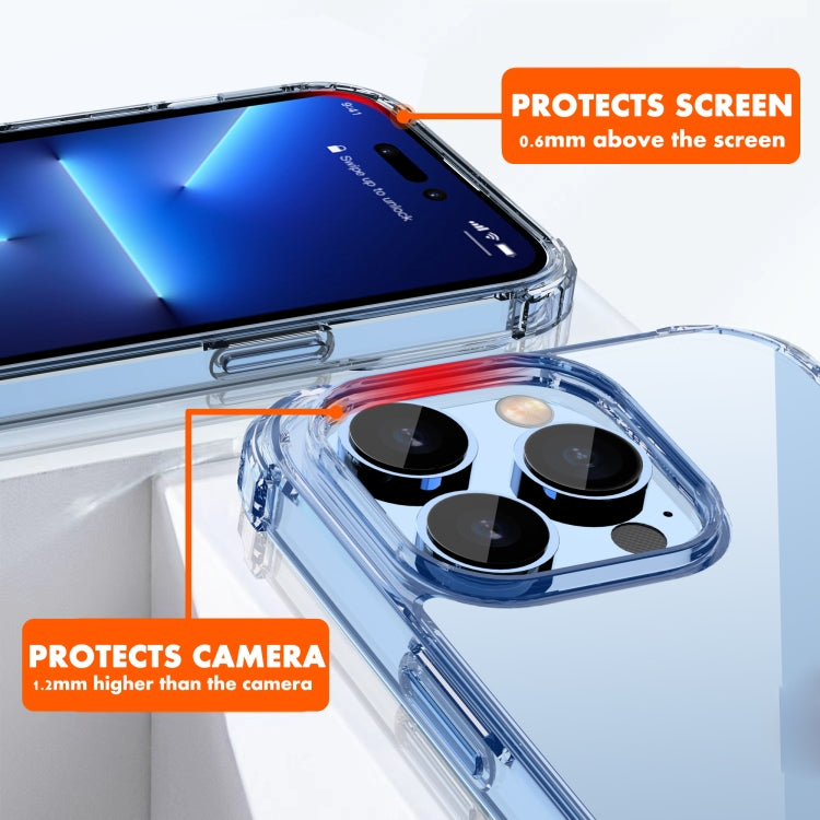 Custodia protettiva per telefono iPAKY antiurto per PC + TPU, For iPhone 14 Pro Max, For iPhone 14 Pro