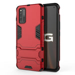 Custodia TPU antiurto con supporto per Samsung Galaxy A41