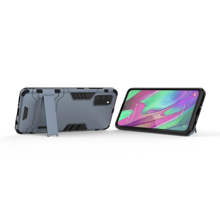 Custodia TPU antiurto con supporto per Samsung Galaxy A41