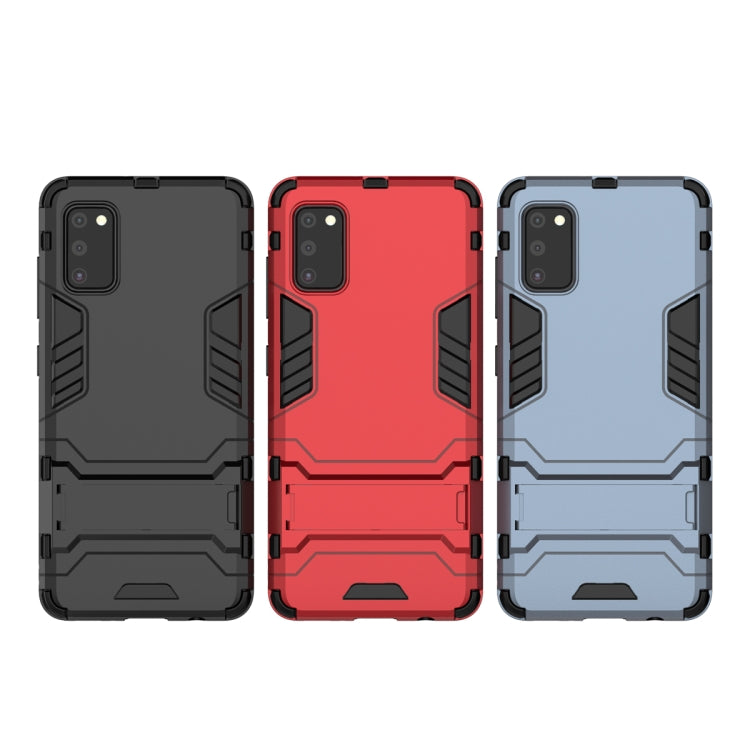 Custodia TPU antiurto con supporto per Samsung Galaxy A41
