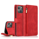 Custodia in pelle per borsa a portafoglio con cerniera, For iPhone 14 Pro Max, For iPhone 14 Pro, For iPhone 14, For iPhone 14 Plus