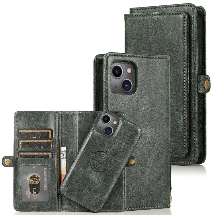 Robusta custodia in pelle staccabile magnetica, For iPhone 14 Pro Max, For iPhone 14 Pro, For iPhone 14, For iPhone 14 Plus