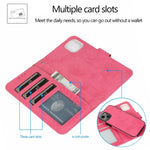 Custodia in pelle staccabile 2 in 1, For iPhone 14 Pro Max, For iPhone 14 Pro, For iPhone 14, For iPhone 14 Plus