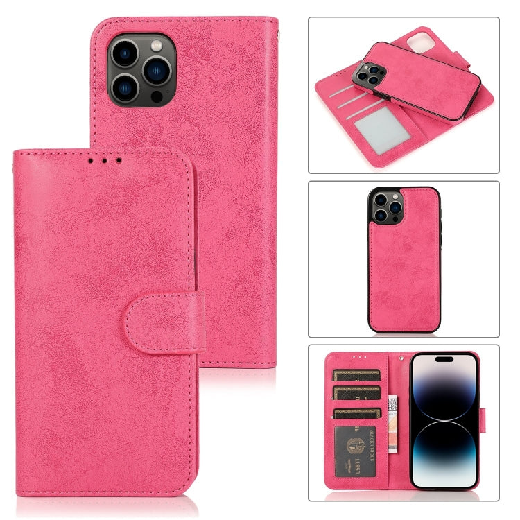 Custodia in pelle staccabile 2 in 1, For iPhone 14 Pro Max, For iPhone 14 Pro, For iPhone 14, For iPhone 14 Plus