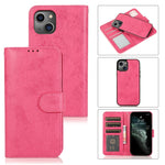Custodia in pelle staccabile 2 in 1, For iPhone 14 Pro Max, For iPhone 14 Pro, For iPhone 14, For iPhone 14 Plus