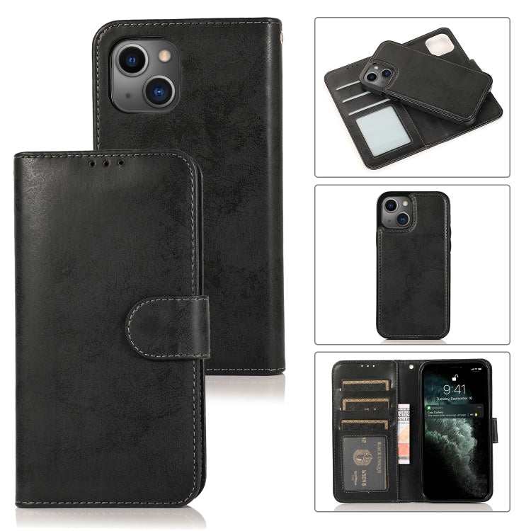 Custodia in pelle staccabile 2 in 1, For iPhone 14 Pro Max, For iPhone 14 Pro, For iPhone 14, For iPhone 14 Plus