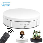 Espositore per giradischi girevole elettrico USB, carico: 10 kg, 14.6cm Remote, 14.6cm Remote Mirror