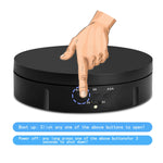 Espositore per giradischi girevole elettrico USB, carico: 10 kg, 14.6cm Remote, 14.6cm Remote Mirror