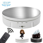 Espositore per giradischi girevole elettrico USB, carico: 10 kg, 14.6cm Remote, 14.6cm Remote Mirror