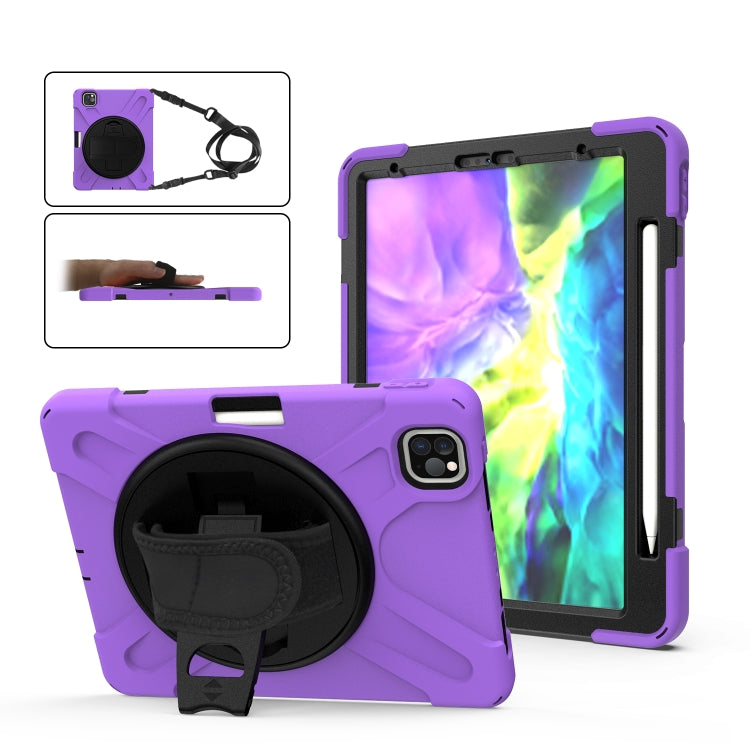 Custodia silicone iPad Pro 11 (2020) con rotazione 360°