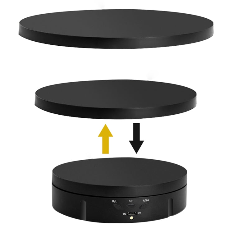 Espositore girevole elettrico Giradischi, 3 in 1, 3 in 1 Remote
