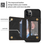 Custodia per telefono con porta carte di credito con cerniera, For iPhone 14 Pro Max, For iPhone 14 Pro, For iPhone 14, For iPhone 14 Plus