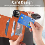 Custodia per telefono con porta carte di linea, For iPhone 14 Pro Max, For iPhone 14 Pro, For iPhone 14, For iPhone 14 Plus