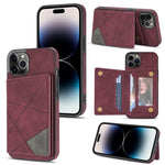 Custodia per telefono con porta carte di linea, For iPhone 14 Pro Max, For iPhone 14 Pro, For iPhone 14, For iPhone 14 Plus